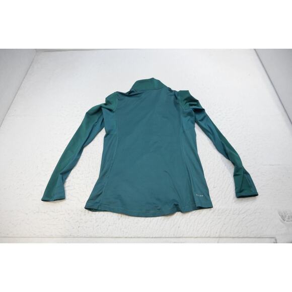 Nike Pro Running Half Zip Dri Fit Fitted Athletic Jacket Womens Sz Large - Picture 8 of 9